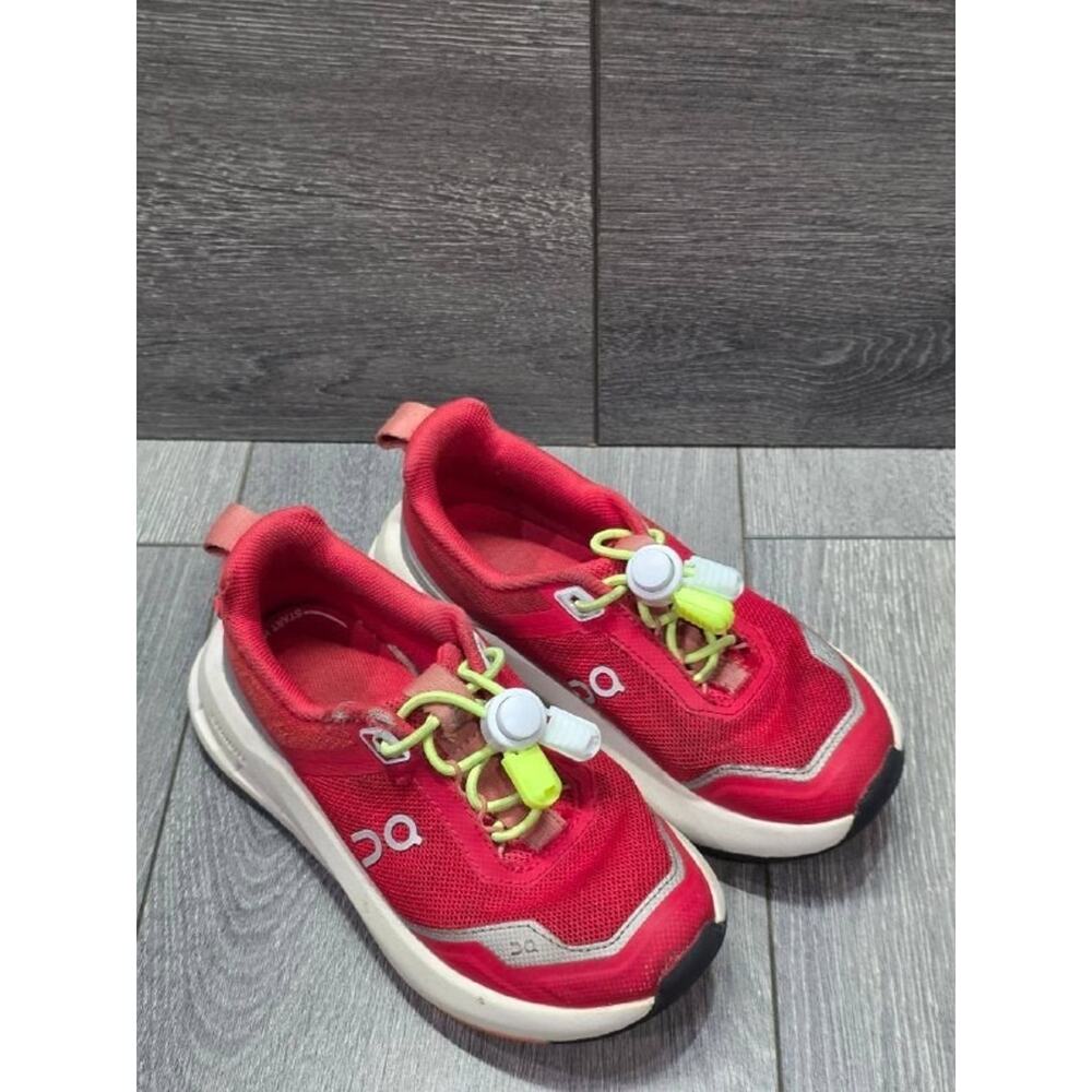 On Running Cloud nova Kids Red Sz 12 S000143 - Picture 7 of 10
